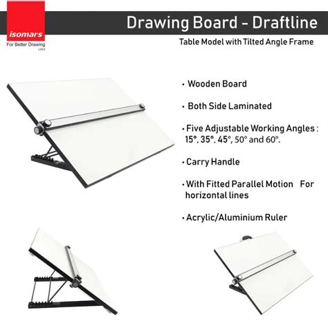 pna drawing board|Isomars Technical Drawing Board A2 (Model B) .